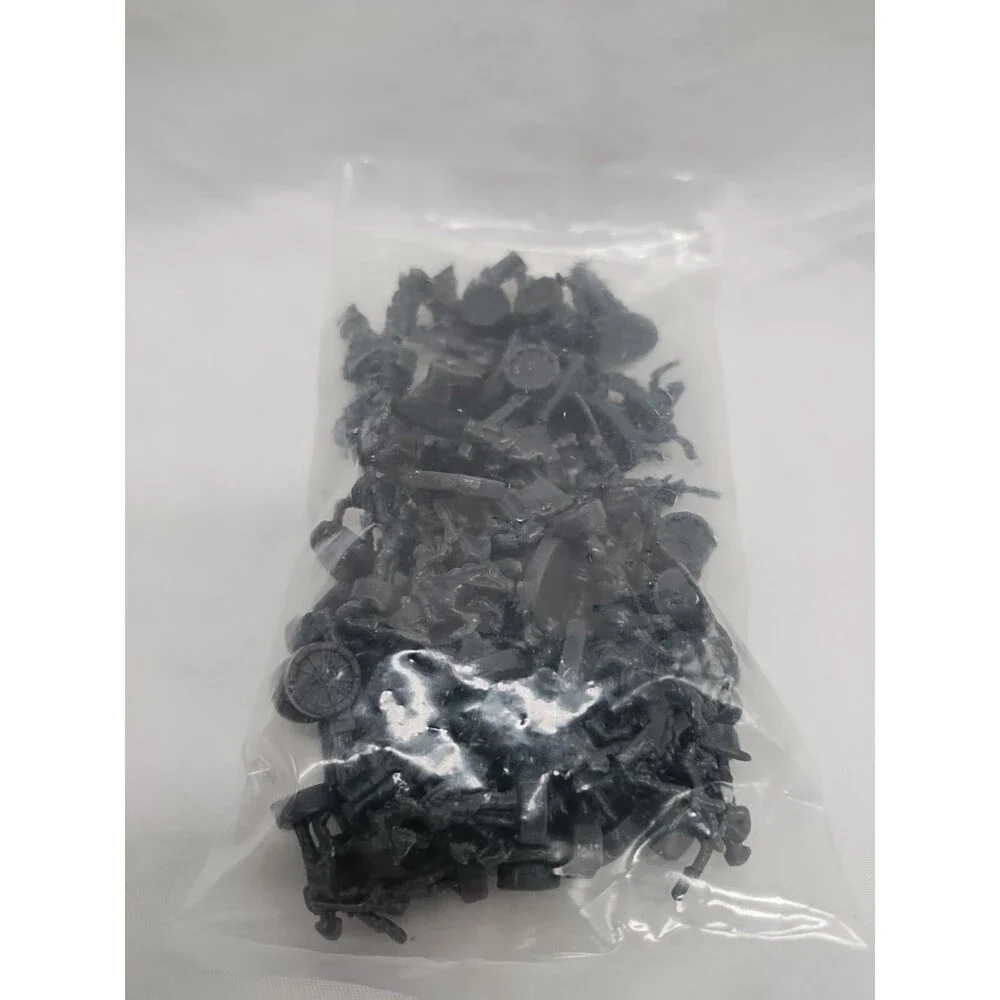 Sealed Set Of (60) 2003 Risk Gray Board Game Player Pieces